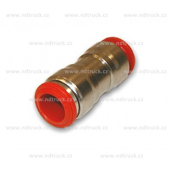 Rychlospojka trubky PA10, kovová, přímá